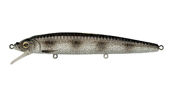 Воблер Минноу Strike Pro Alpha Minnow 115, цвет: A249F-3D Silver Spotted Bullhead, (EG-033F#A249F-3D