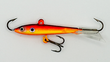 Балансир Strike Pro Micro Ice 47, цвет: A08FL, светящийся, хвост: прозрачный