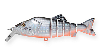 Воблер Многосоставной Strike Pro Flex Phantom 90, цвет: A70-713 Black Silver OB, (EG-066A#A70-713)