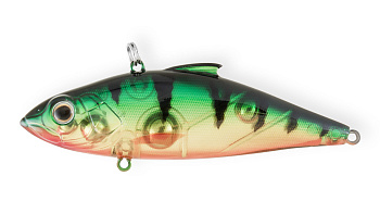 Воблер Раттлин Strike Pro Euro Vibe Floater 80, 80 мм, 15 гр,  Тонущий, цвет: A102G Transparent Perch, (SP-027#A102G)