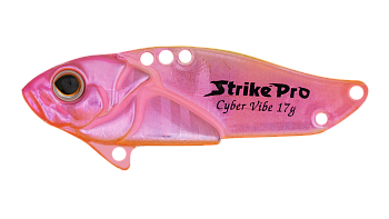 Блесна-Цикада Strike Pro Cyber Vibe 55, цвет: Pink Lady, (JG-005D#C543-713)