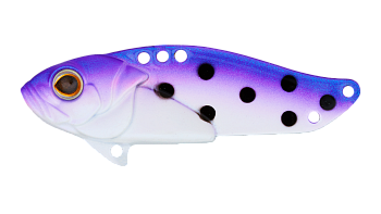 Блесна-Цикада Strike Pro Cyber Vibe 45, цвет: Purple Milk UV, (JG-005C#C457F)