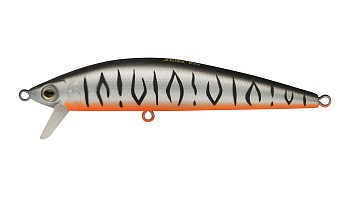 Воблер Минноу Strike Pro Euro Minnow 90, цвет: A243ES Grey Shadow Mat Tiger, (JL-108L#A243ES)