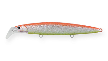 Воблер Минноу Strike Pro Scooter Minnow 110F, 110 мм, 11,8 гр, Загл. 1,5м.-2,5м., Плавающий, (EG-186F#A197F)