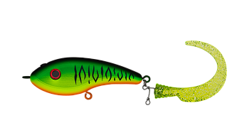 Воблер Джеркбейт Strike Pro Catchy, цвет: GC01S Mat Tiger, (EG-230#GC01FS)