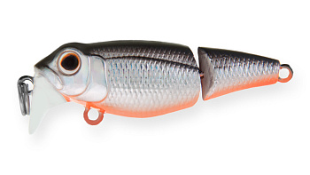 Воблер Составной Strike Pro Pygmy Jointed 40, цвет: A70-713 Black Silver OB, (EG-073J#A70-713)