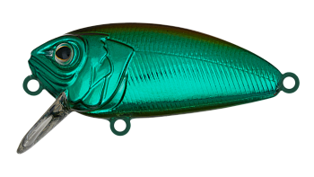 Воблер Крэнк Strike Pro Stumpy Fly 40, цвет: 977E Green Oil Beetle, (EG-134#977E)