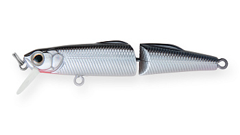 Воблер Составной Strike Pro Magnum Loach 70, цвет: A010-EP Black Back Silver, (JS-393#A010-EP)