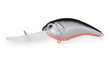 Воблер Крэнк Strike Pro Crankee Runner 80, цвет: A70-713 Black Silver OB, (EG-042F#A70-713)