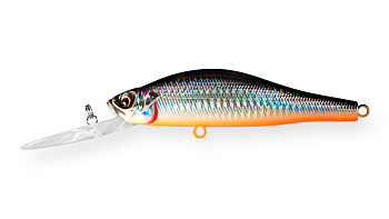 Воблер Минноу Strike Pro Archback Deep 120SP, цвет: A70-713 Black Silver OB, (EG-125CL-SP#A70-713)