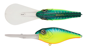 Воблер Крэнк Strike Pro Crankee Deep Diver 85, цвет: A223S-RP Pearl Mat Tiger, (EG-053F#A223S-RP)