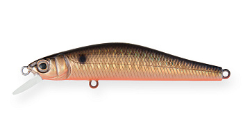 Воблер Минноу Strike Pro Inquisitor 80SP, цвет: 613-713 Black Back Smoked OB, (EG-193A-SP#613-713)