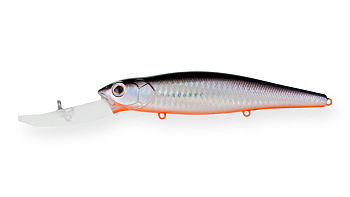 Воблер Минноу Strike Pro Deep Jer-O Minnow 130, цвет: A70-713 Black Silver OB, (EG-054F#A70-713)