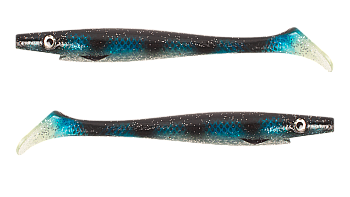 Силиконовая приманка Strike Pro Pig Shad Jr, цвет: Ice Spotted Bullhead, (уп./2шт.), (SP-172C#131)