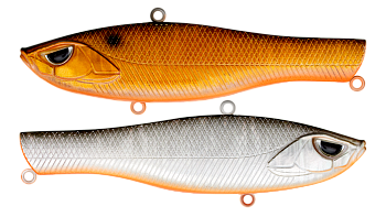 Воблер Раттлин Strike Pro ReFLAP(BeFLAP) 75-24gr, цвет: A70-613-SBO Double Silver/Smoked, (EG-259A-24g#613-SBO/A70-SBO)