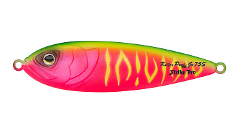 Блесна колеблющаяся Strike Pro Killer Profy 75S, цвет: A230S Watermelon Mat Tiger, (PST-02S#A230S/A2