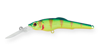 Воблер Минноу Strike Pro Challenger X Deep Diver 90L, цвет: A172FL Glowing Blue Lemon, (EG-076CL-F#A