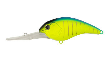 Воблер Крэнк Strike Pro Crankee Deep Runner 100, цвет: 597S Blue Mat Tiger, (EG-224#597S)