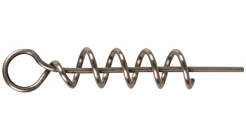 Штопор для силиконовых приманок CWC Shallow Screw, малый, 3,5см/5мм - 5шт