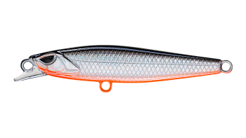 Воблер Минноу Strike Pro Scud Minnow 60S (Lipslide 60), 60 мм, 13 гр,  Тонущий, цвет: A70-713 Black Silver OB, (EG-241#A70-713)