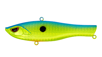 Воблер Раттлин Strike Pro ReFLAP(BeFLAP) 95-40gr, цвет: 495-713 Blue Yellow Silver, (EG-259B-40g#495-713)