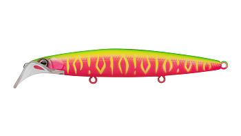 Воблер Минноу Strike Pro Scooter Minnow 110F, цвет: A230S Watermelon Mat Tiger, (EG-186F#A230S)