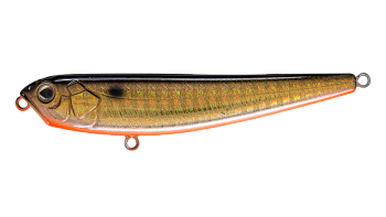 Воблер Волкер Strike Pro S.P. Walking Stick 85, цвет: 613-713 Black Back Smoked OB, (EG-030#613-713)