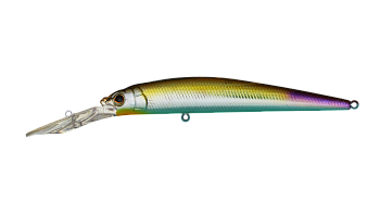 Воблер Минноу Strike Pro Alpha Diver 110, цвет: A218-GSAL-EP Transparent Pearlescent Fry, (JL-062F#A