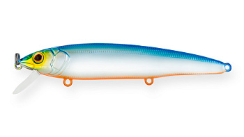 Воблер Минноу Strike Pro Flash Minnow 85, цвет: 626E Blue Silver OB, (EG-063F#626E)