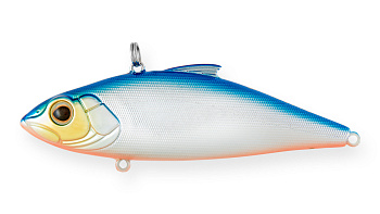 Воблер Раттлин Strike Pro Euro Vibe Floater 80, цвет: 626E Blue Silver OB, (SP-027#626E)